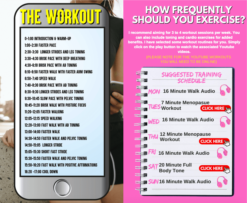 Lose Weight Walk Exercise Walk Off Menopause Symptoms Audio